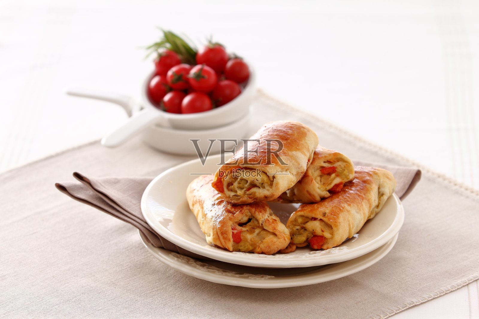 小吃，美味健康的蔬菜点心照片摄影图片