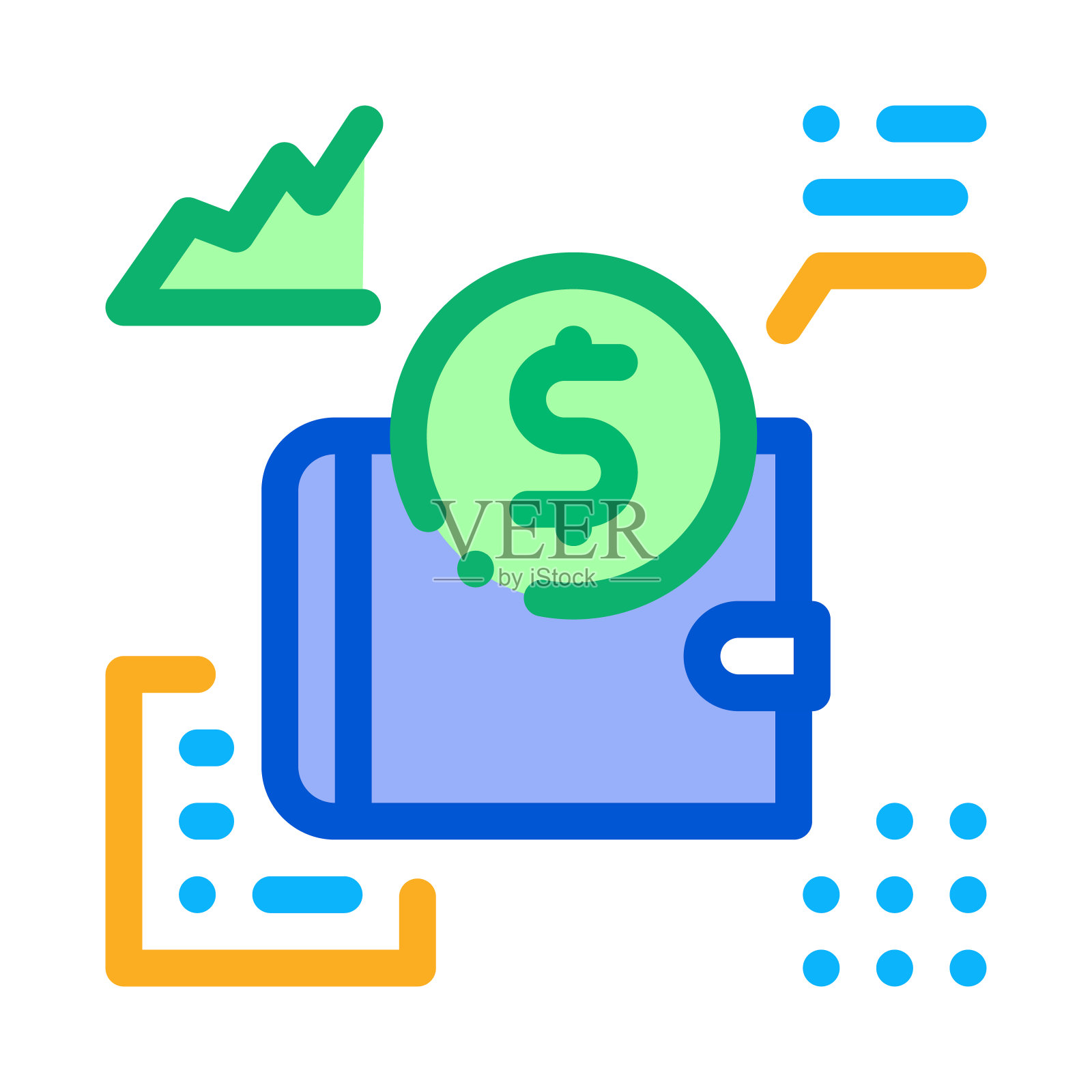 学习函数解析图标矢量轮廓说明插画图片素材