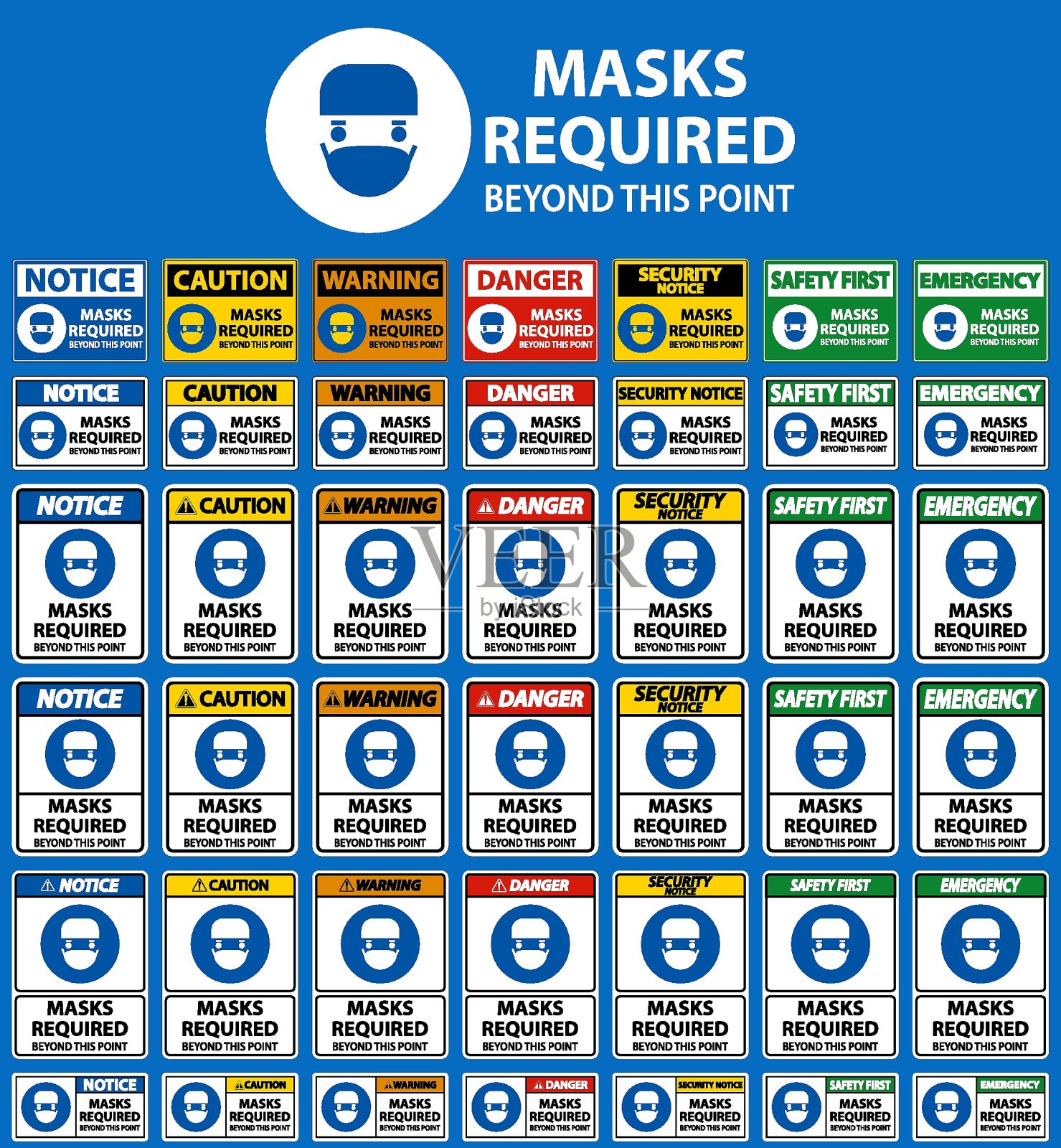 超过此点符号需要符号遮罩插画图片素材