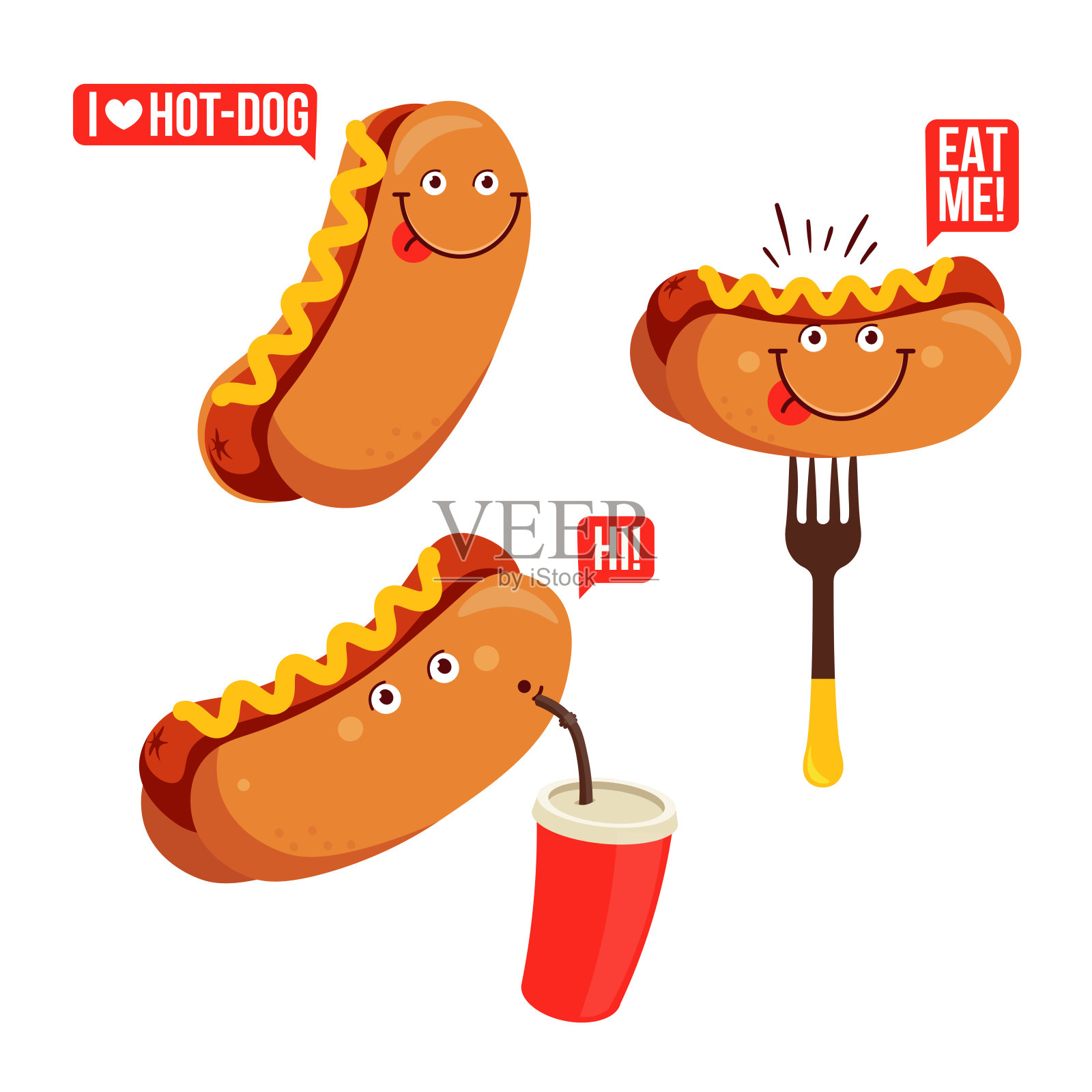 网络插画图片素材