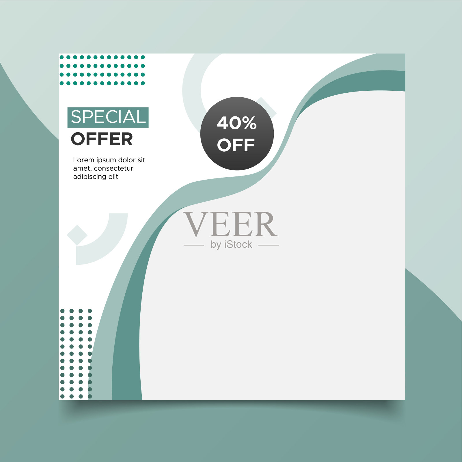 社交媒体帖子模板设计模板素材