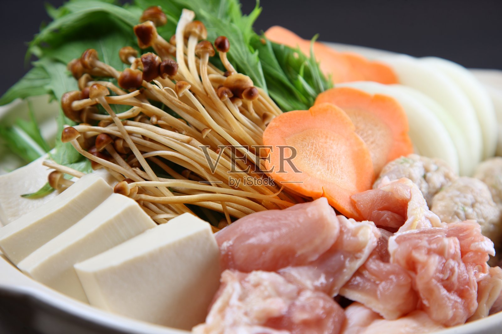 鸡火锅照片摄影图片