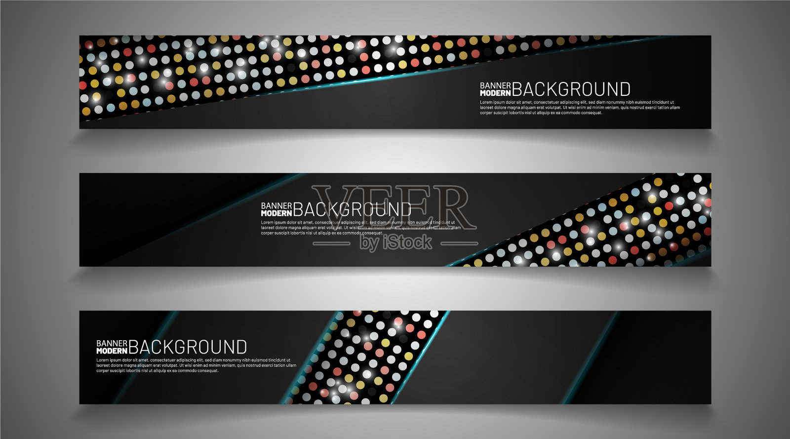 设置横幅背景为您的设计图形插画图片素材