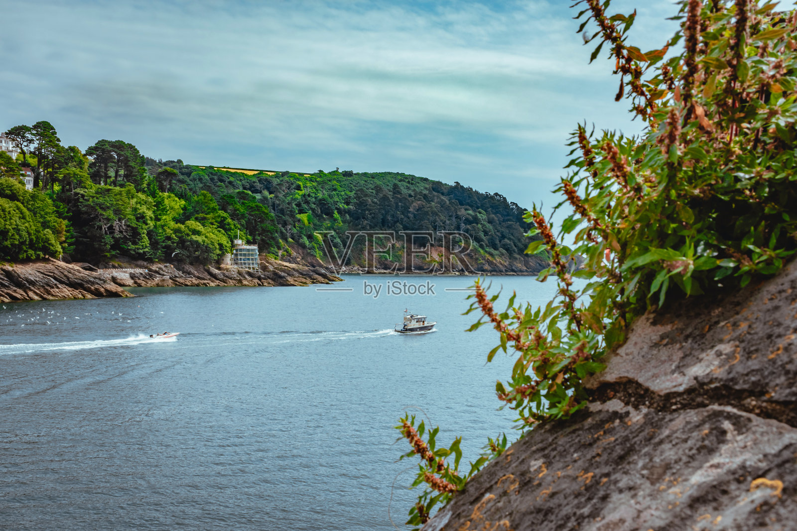达特茅斯的达特河入口照片摄影图片