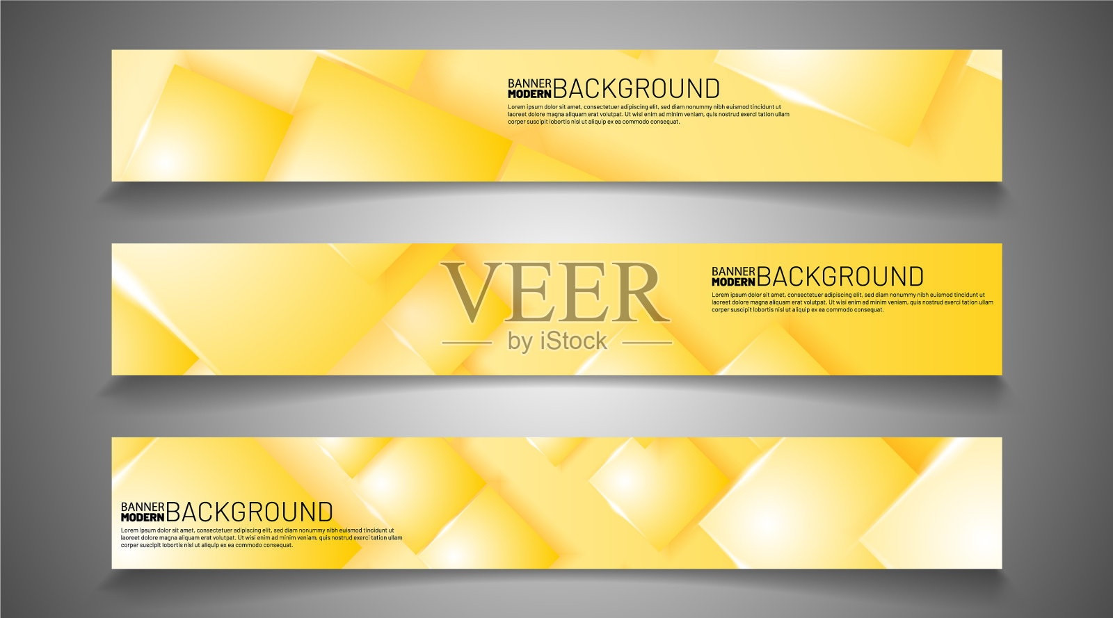 设置横幅背景为您的设计图形插画图片素材