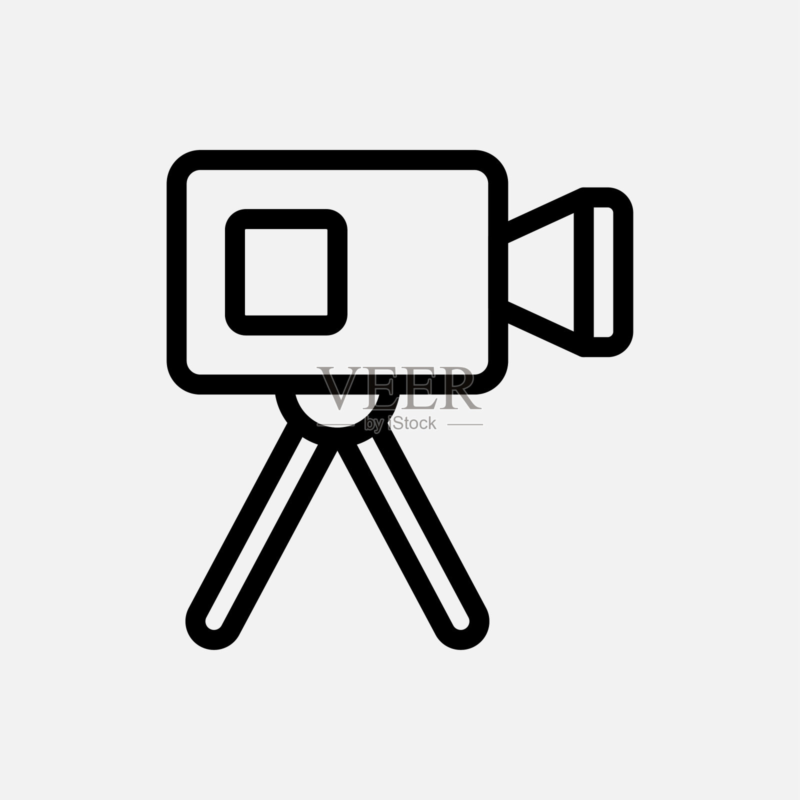 摄像机插画图片素材