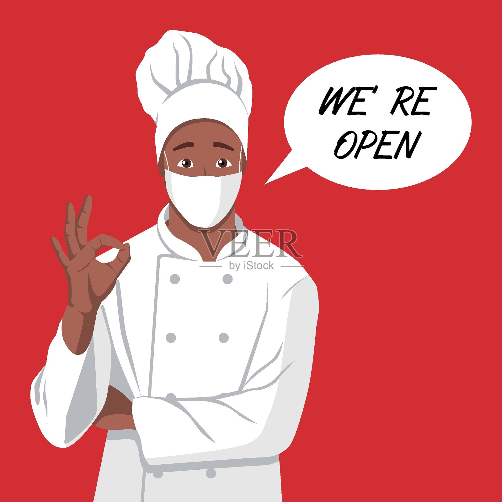 电晕插画图片素材