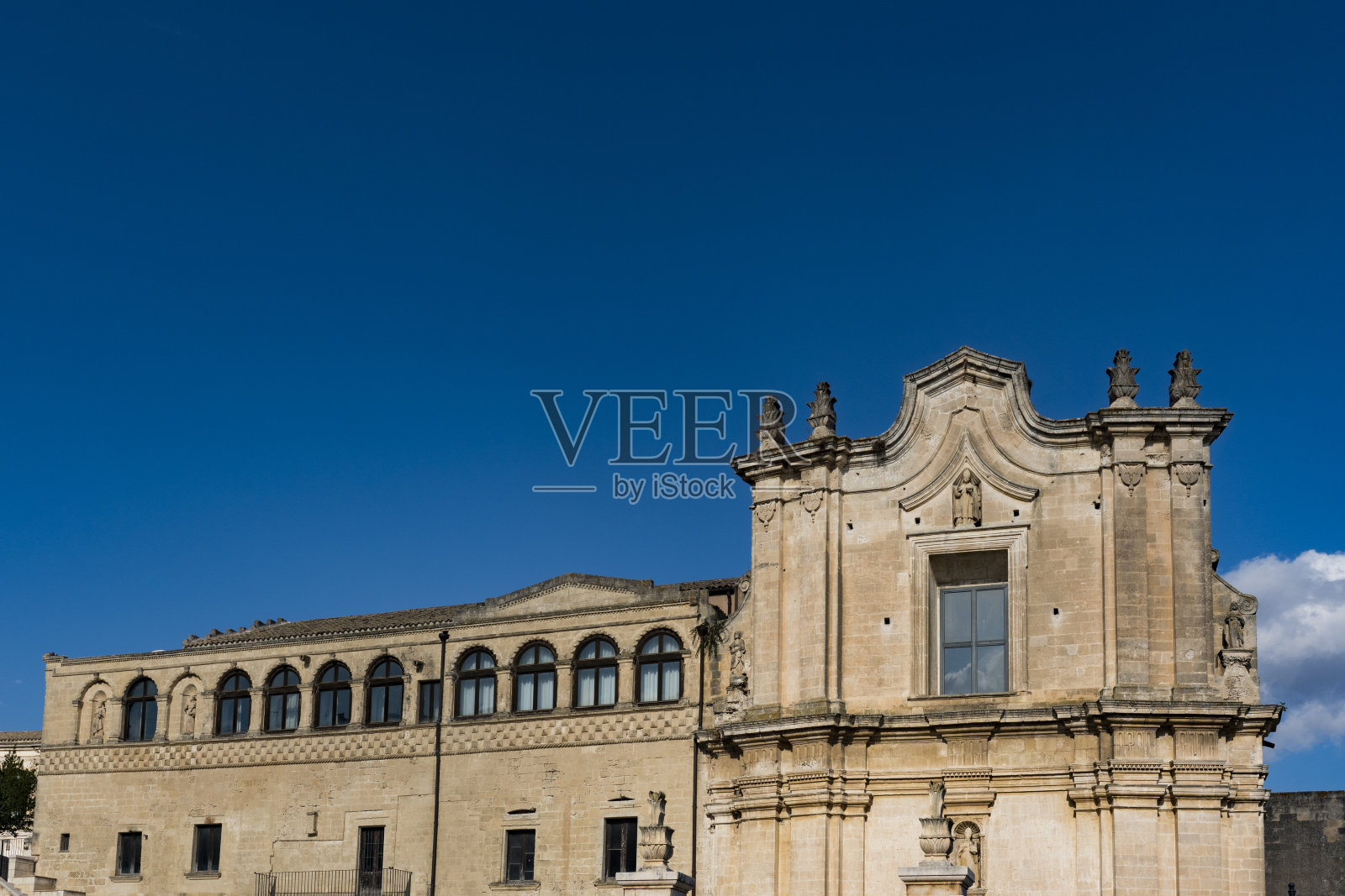 教堂Matera。意大利照片摄影图片