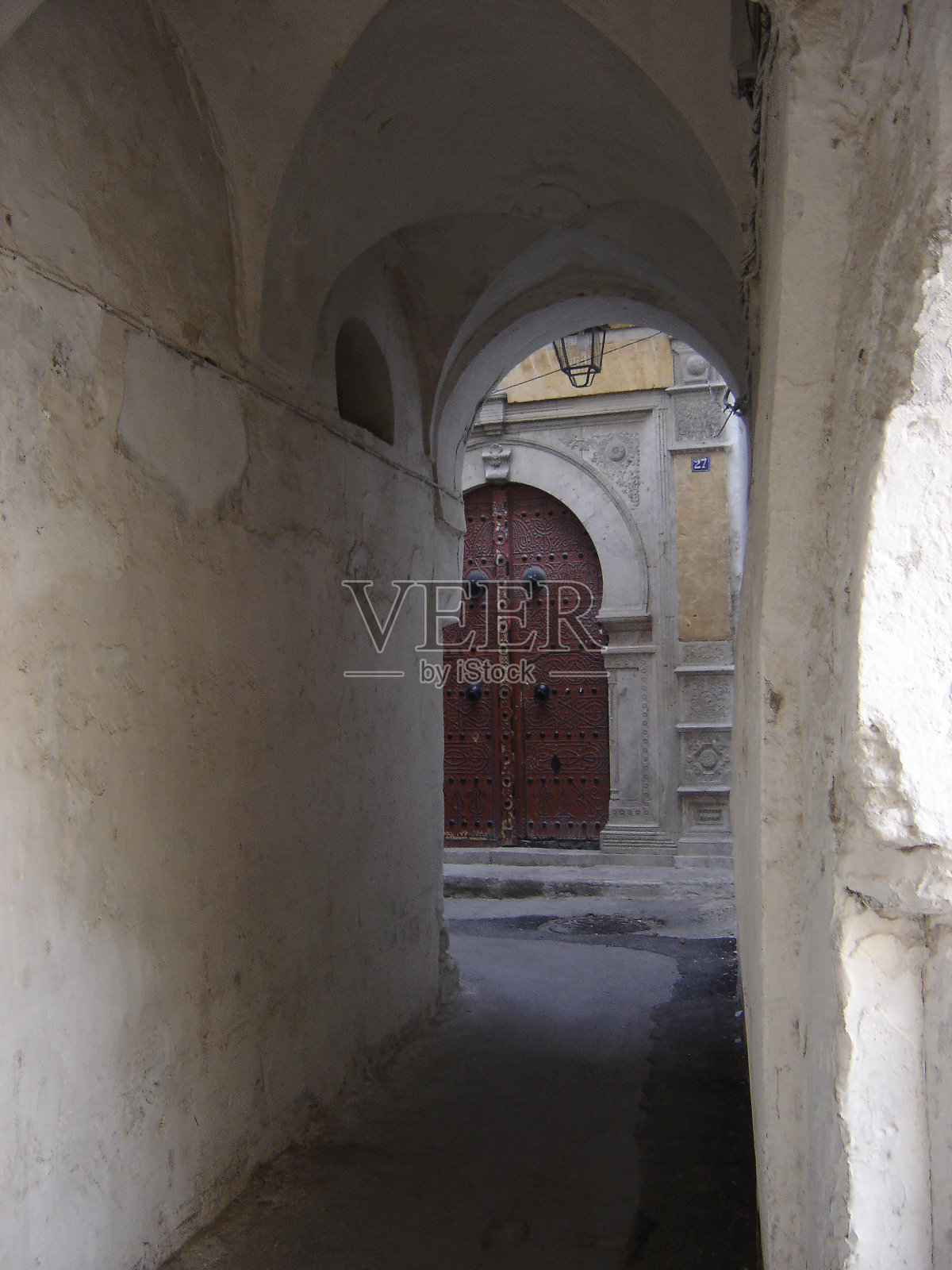 小巷在突尼斯照片摄影图片