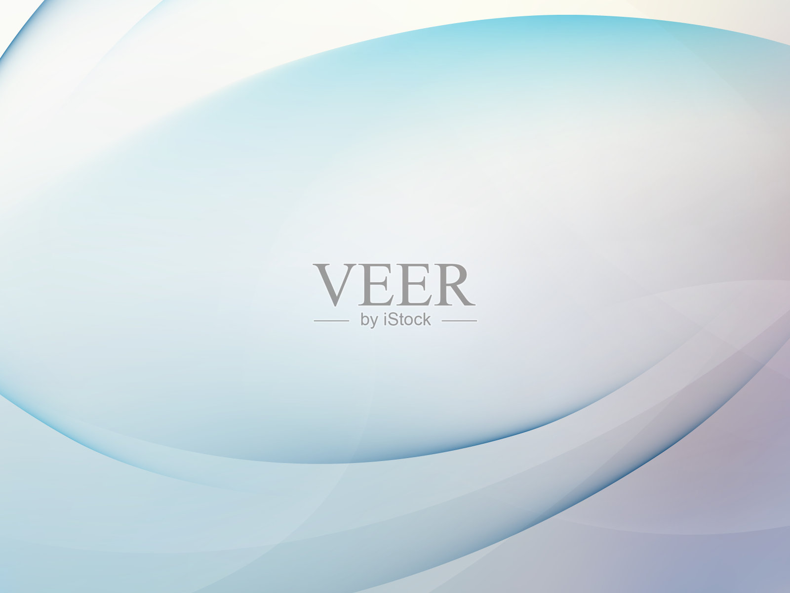 抽象的蓝色背景与平滑的线条。每股收益10插画图片素材