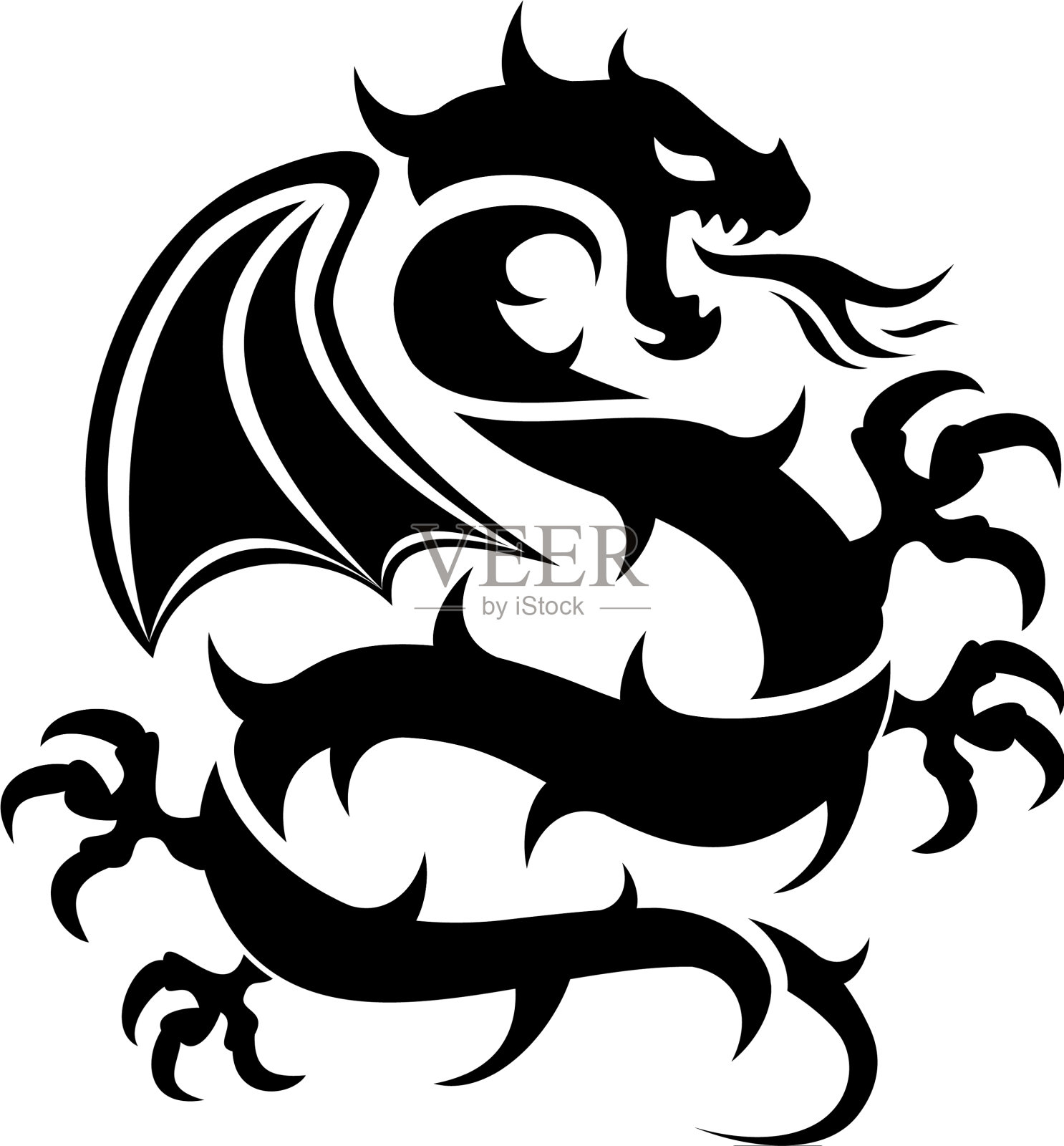 图标飞龙设计元素图片