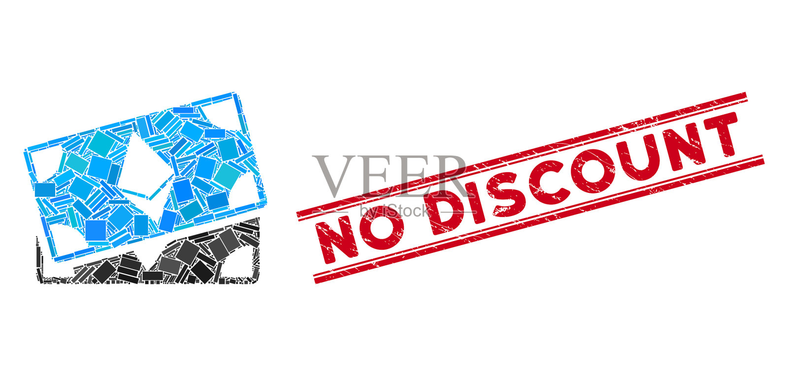 以太坊钞票马赛克和危难不打折插画图片素材