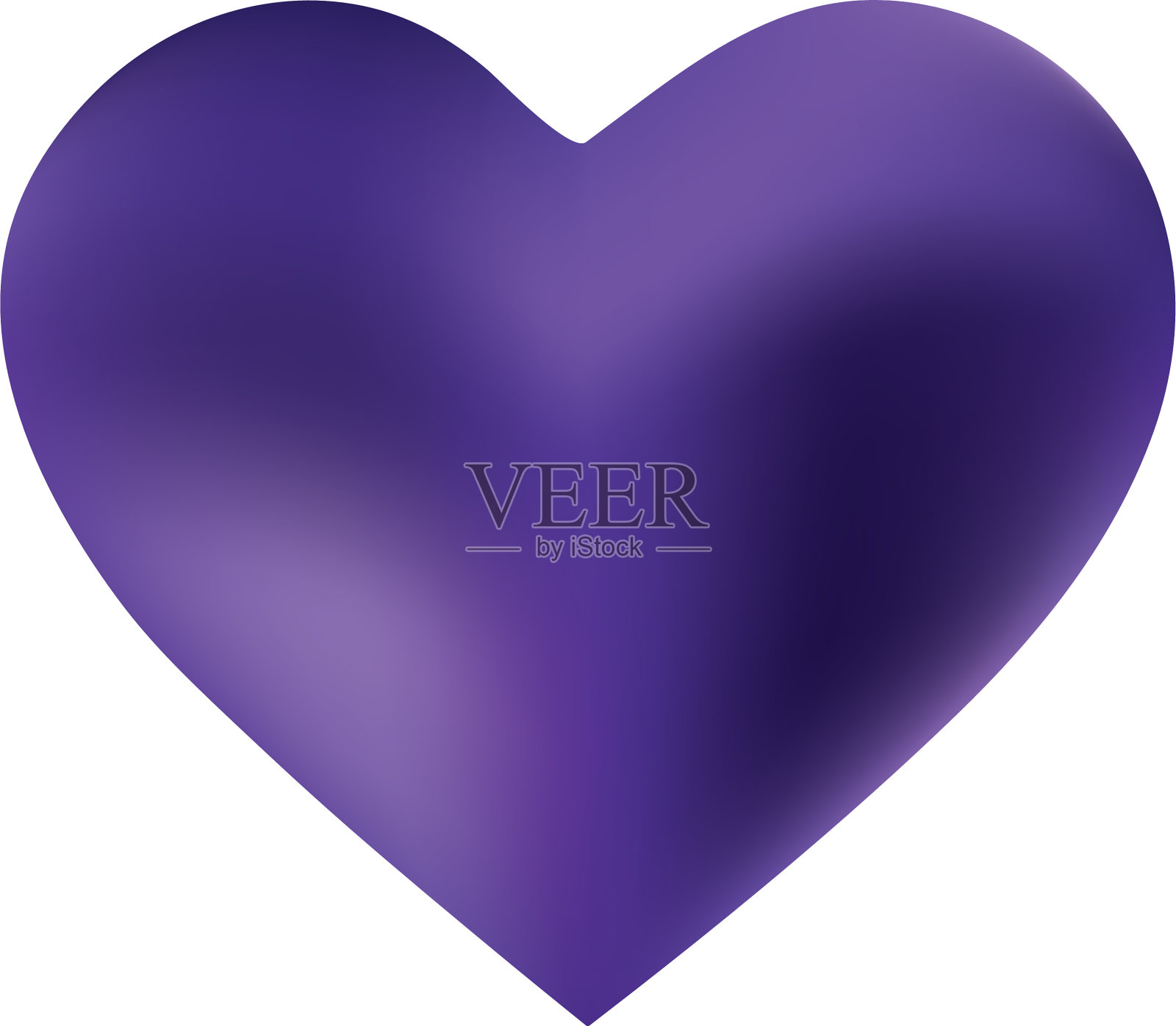 五彩缤纷的背景形成一颗心设计元素图片