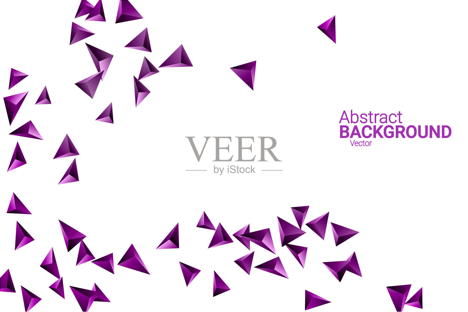 三角形的背景插画图片素材