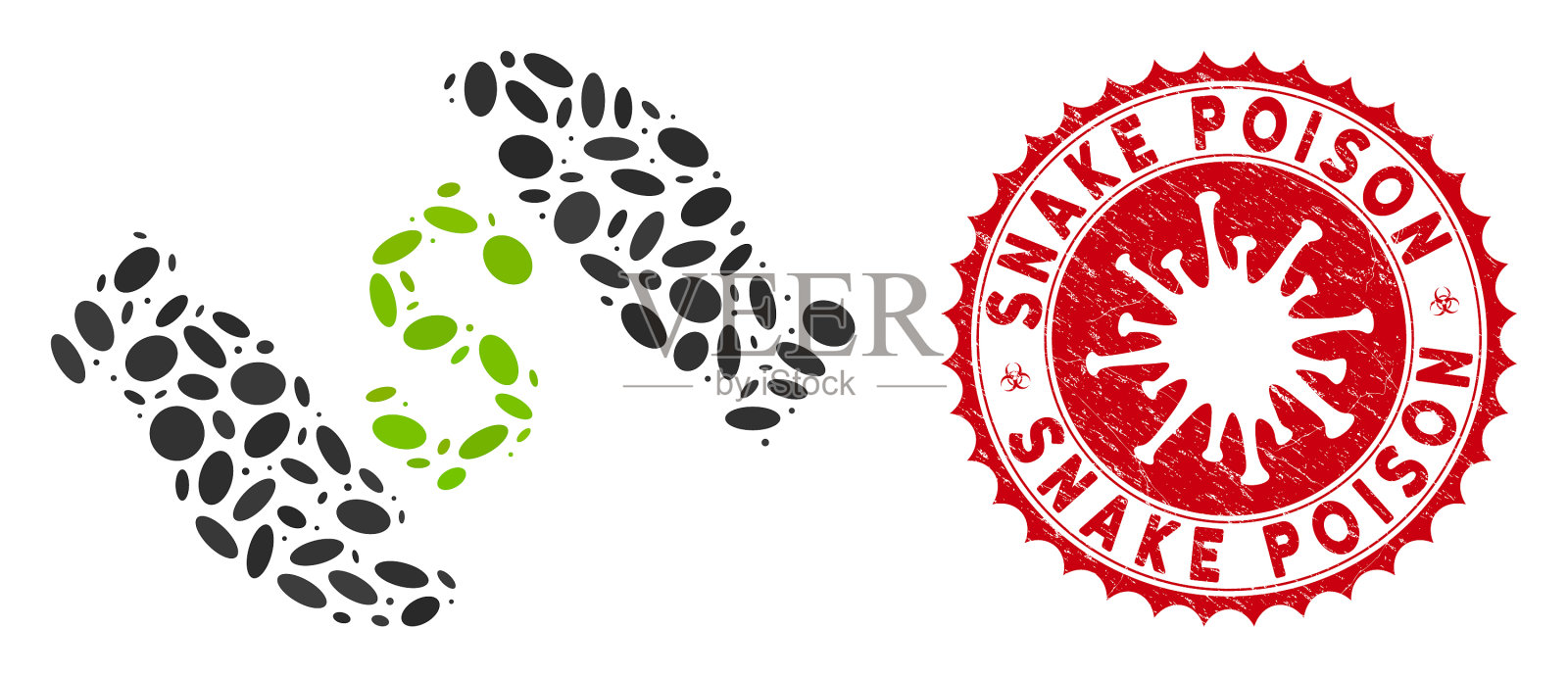 马赛克金钱保险手图标与冠状病毒插画图片素材