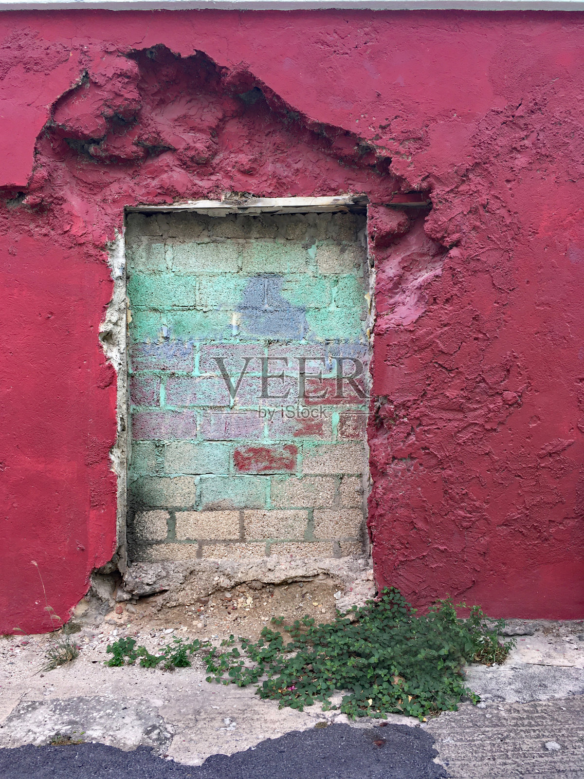 封起来的入口照片摄影图片