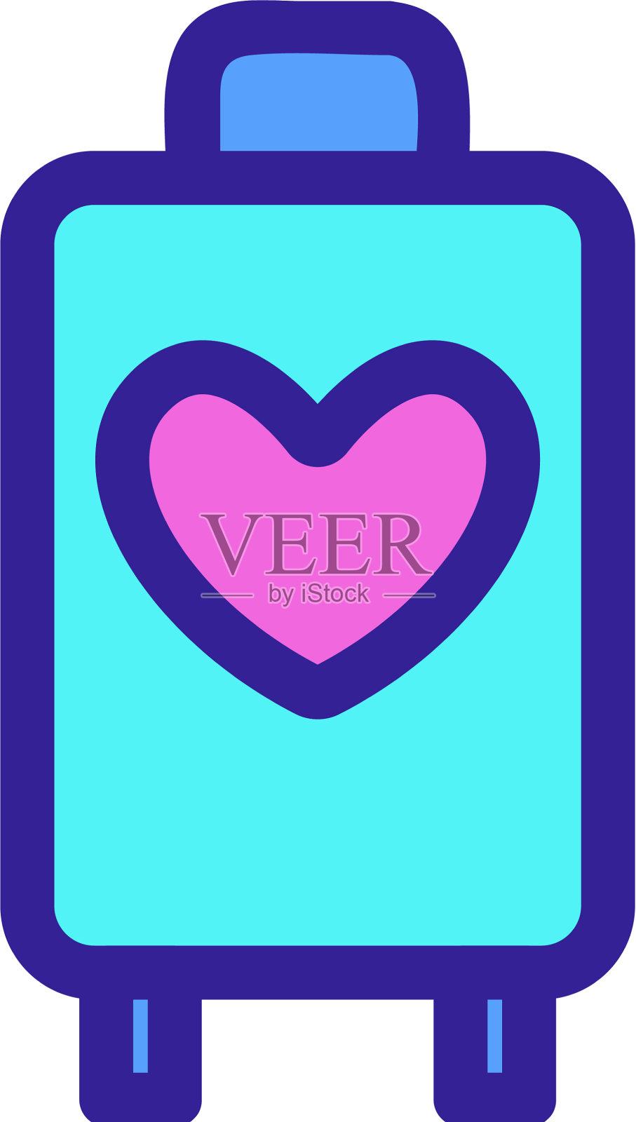 婚礼旅程图标孤立轮廓图标素材