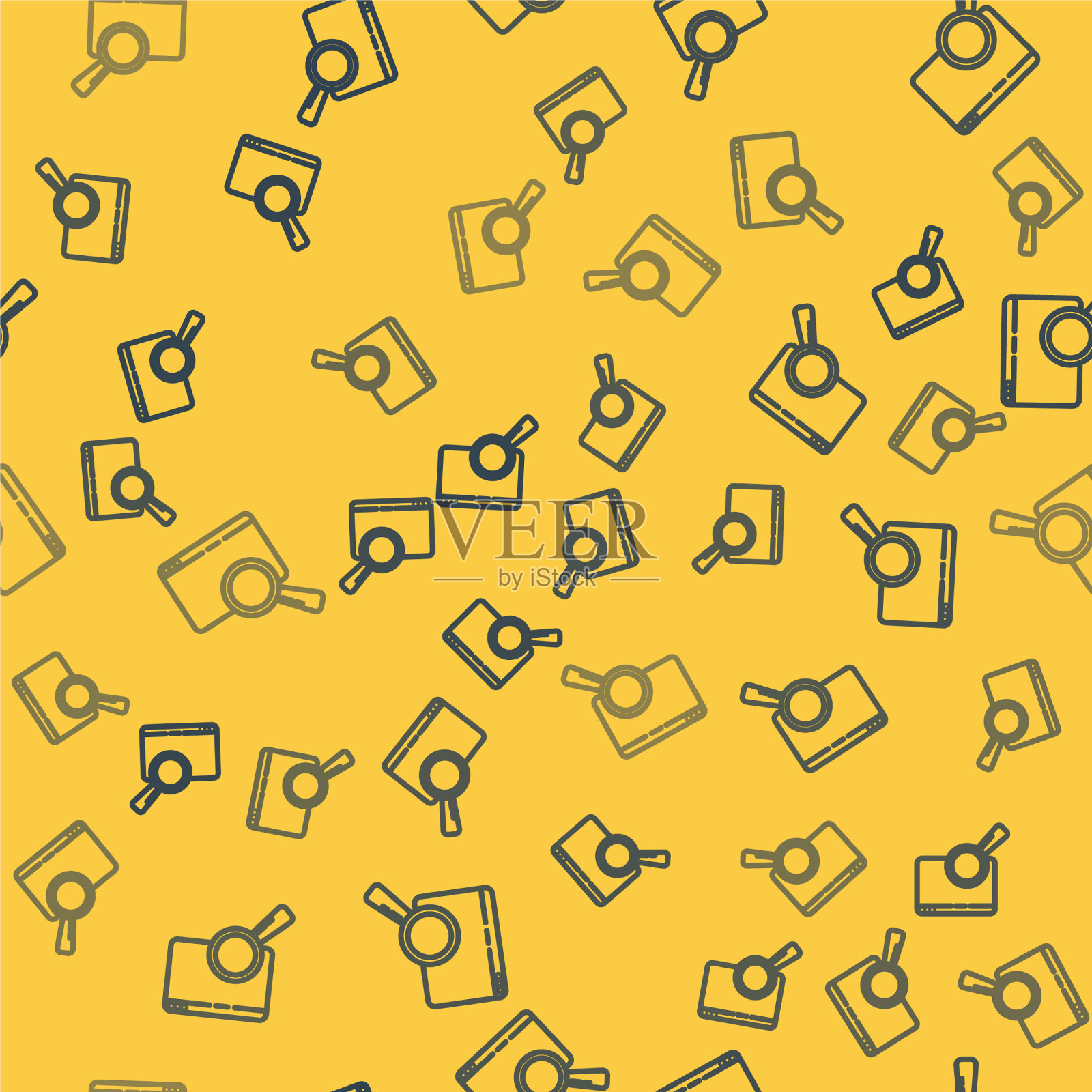 蓝线搜索在浏览器窗口中的图标隔离插画图片素材