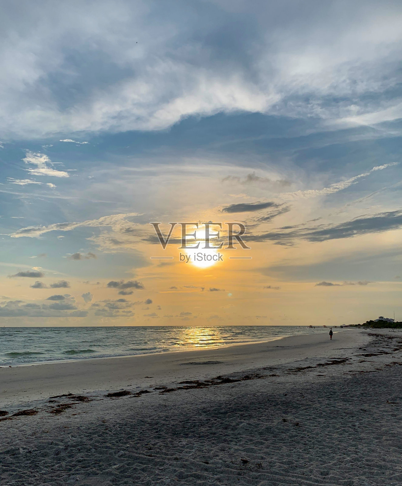 佛罗里达的日落照片摄影图片