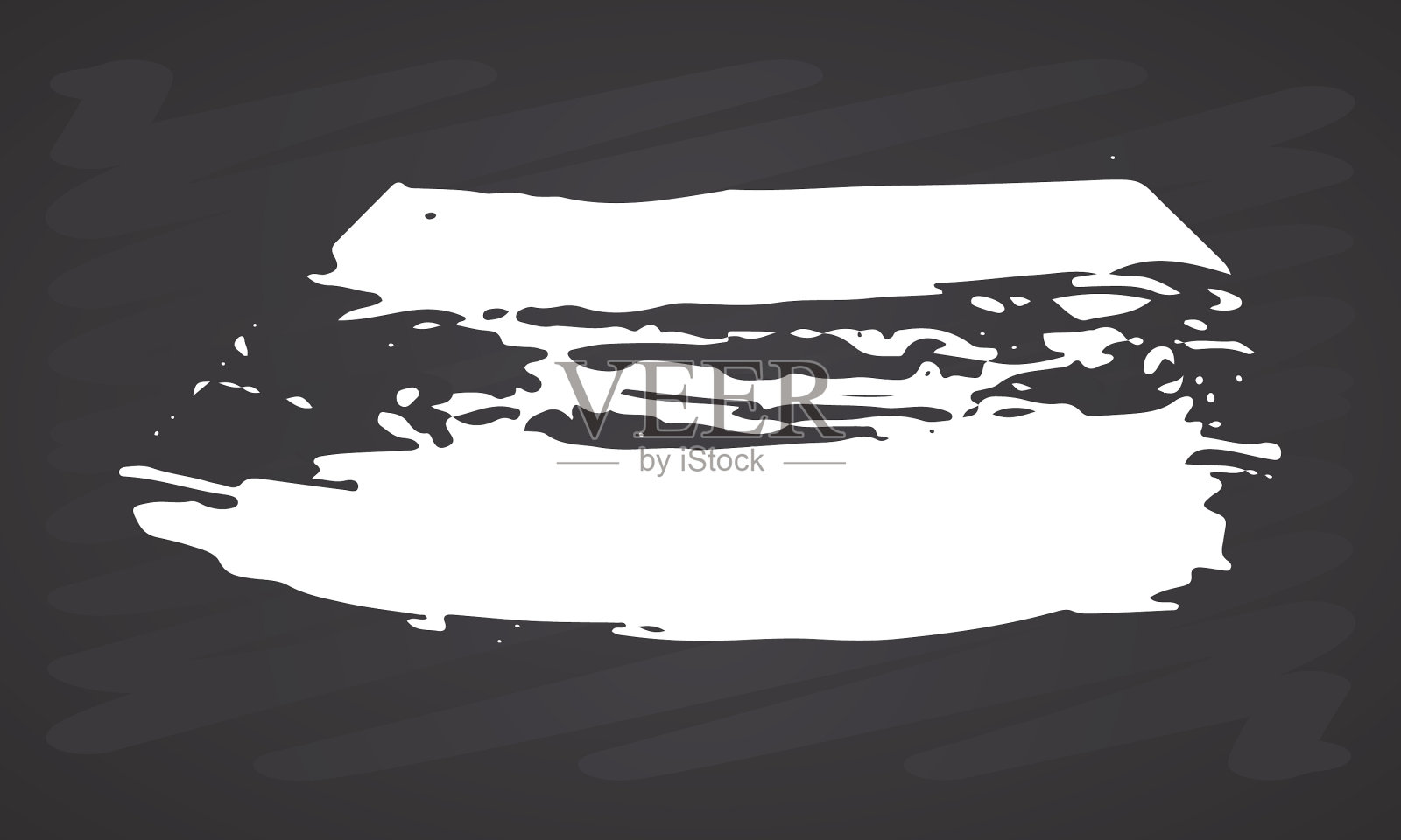 笔触手绘垃圾纹理孤立插画图片素材