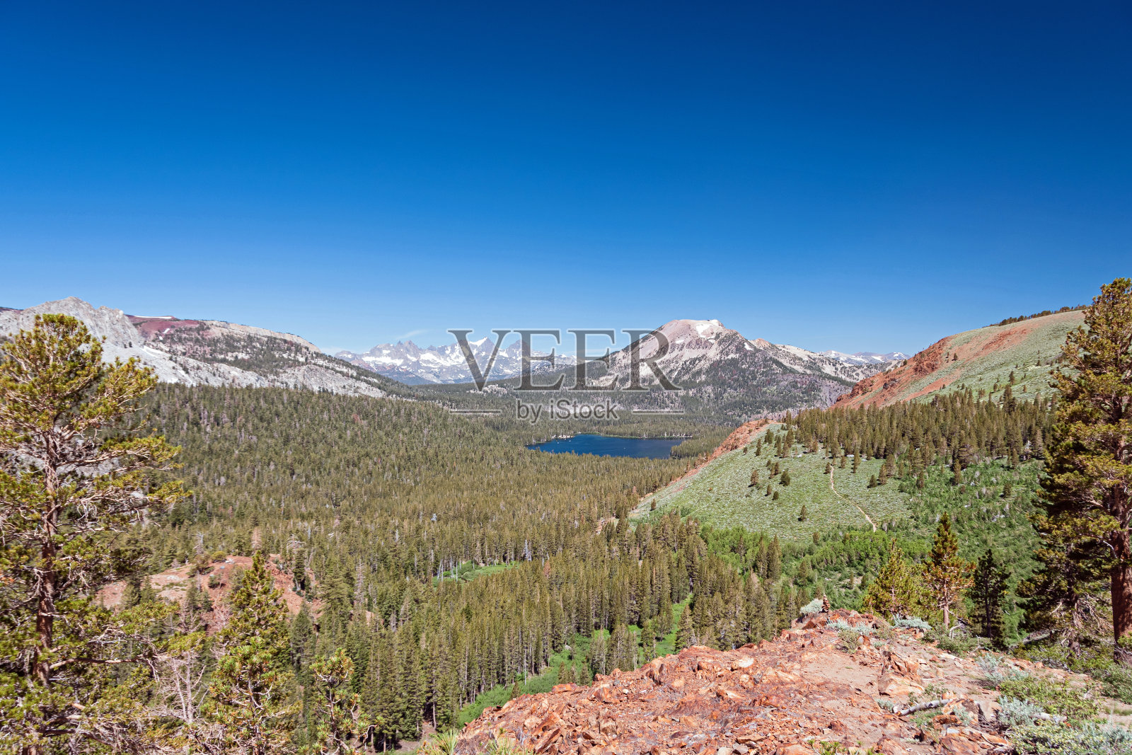 箭头湖照片摄影图片
