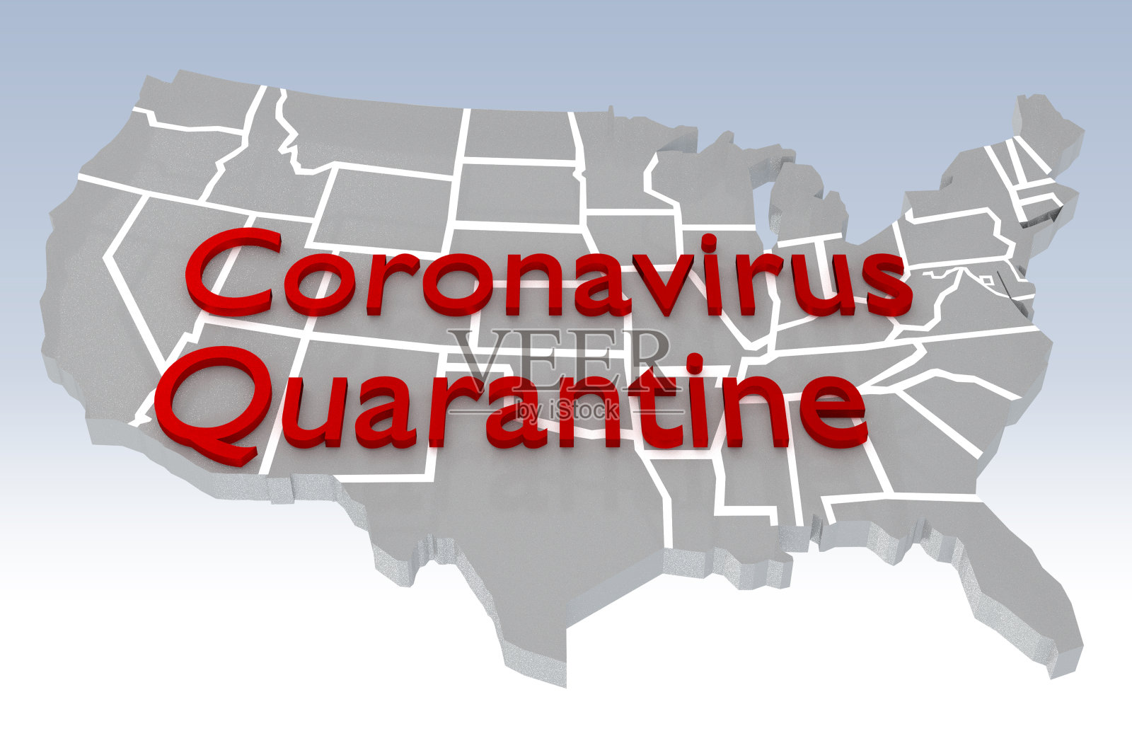 冠状病毒检疫的概念照片摄影图片