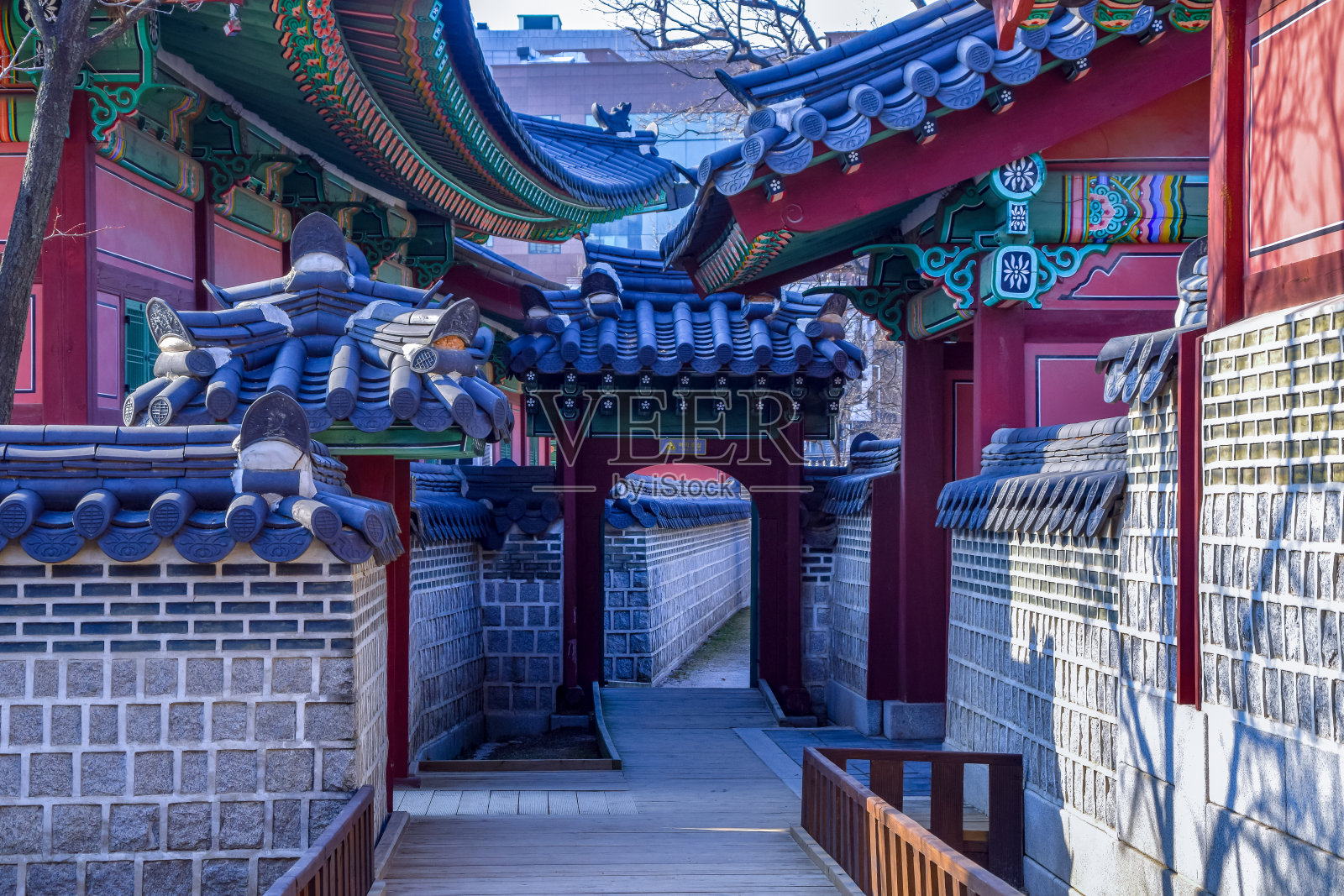 首尔Changdeokgung宫照片摄影图片