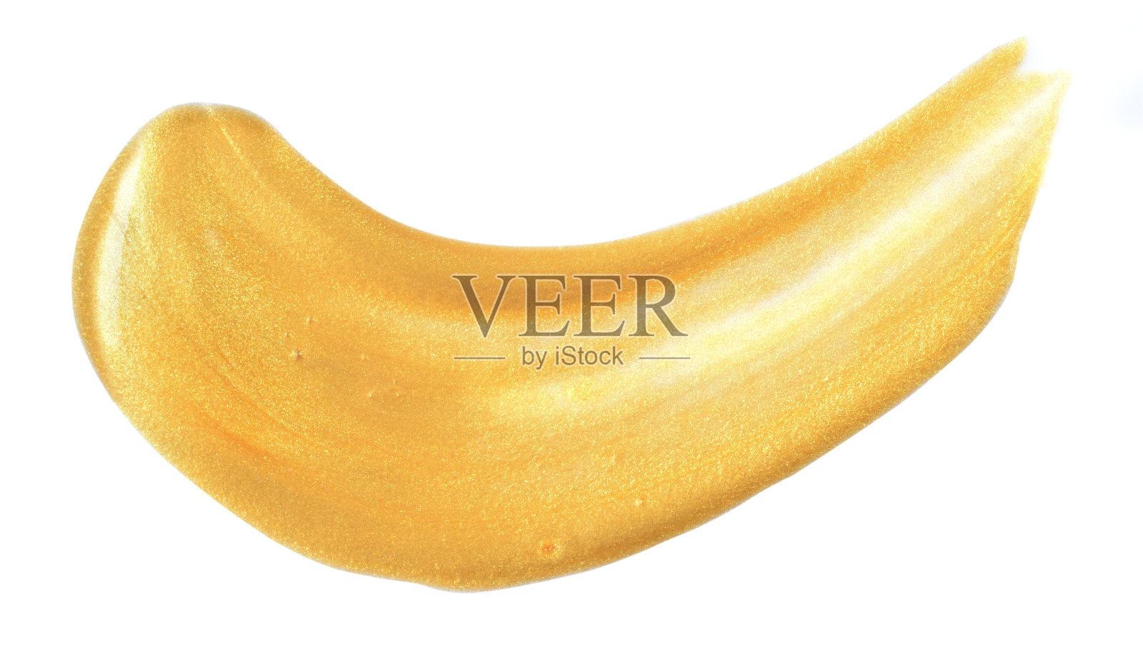 金色的艺术感封闭孤立在白色上照片摄影图片