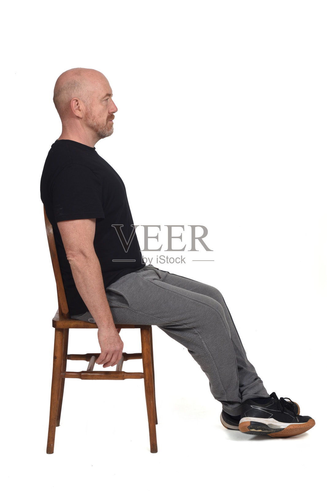 一个白色的男人的肖像照片摄影图片