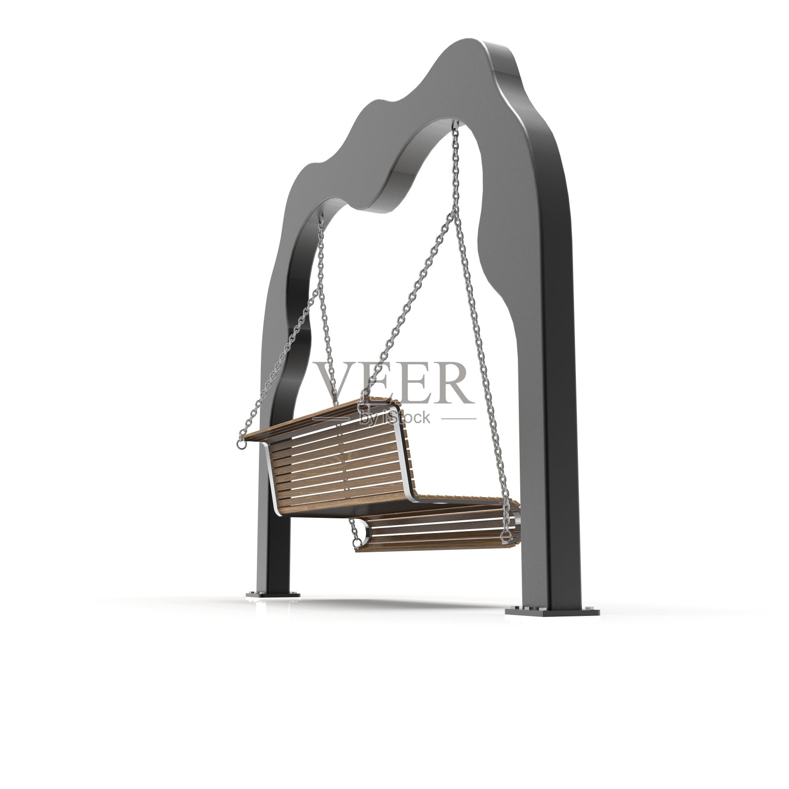 威利公园的秋千照片摄影图片