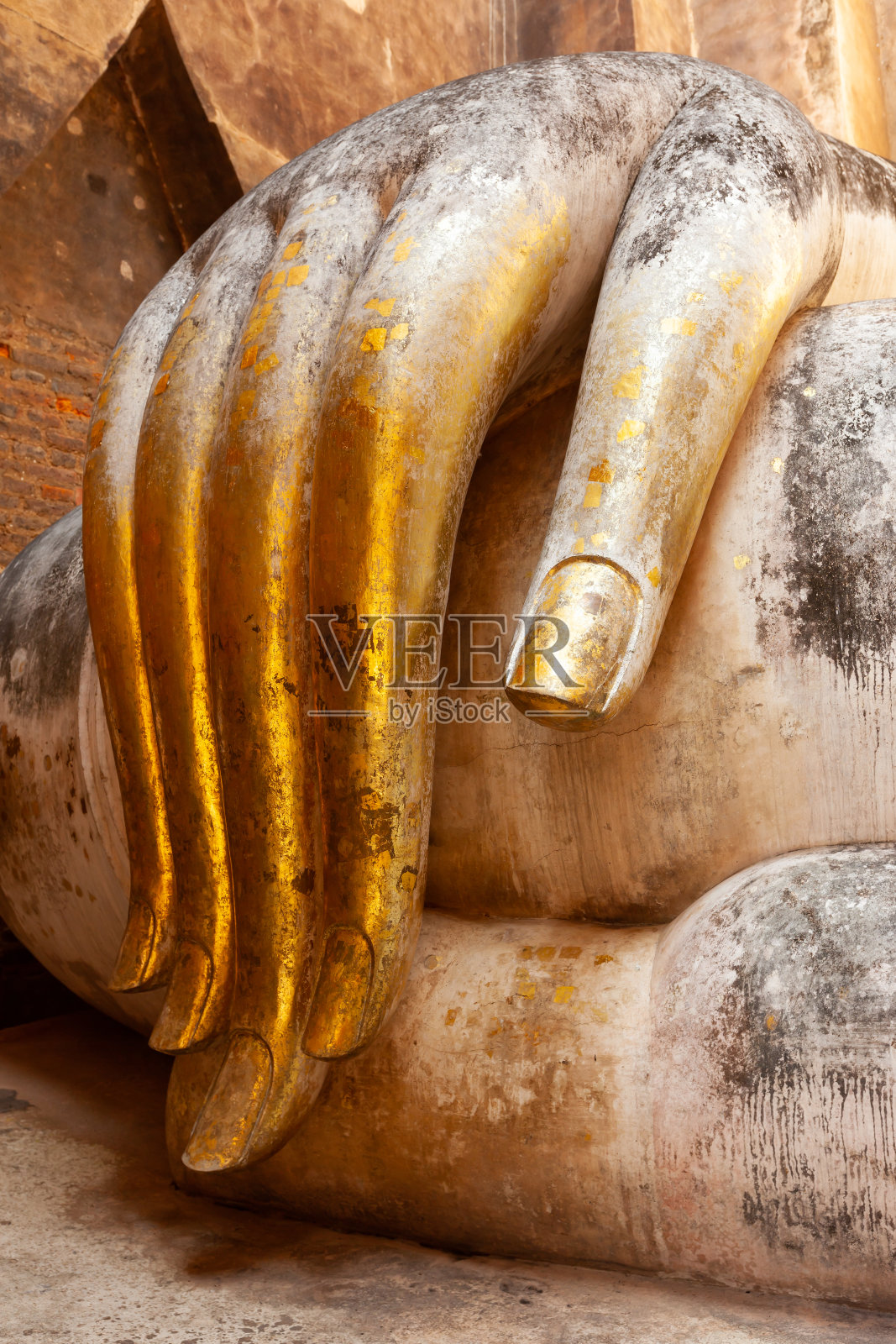 巨大的佛像。照片摄影图片