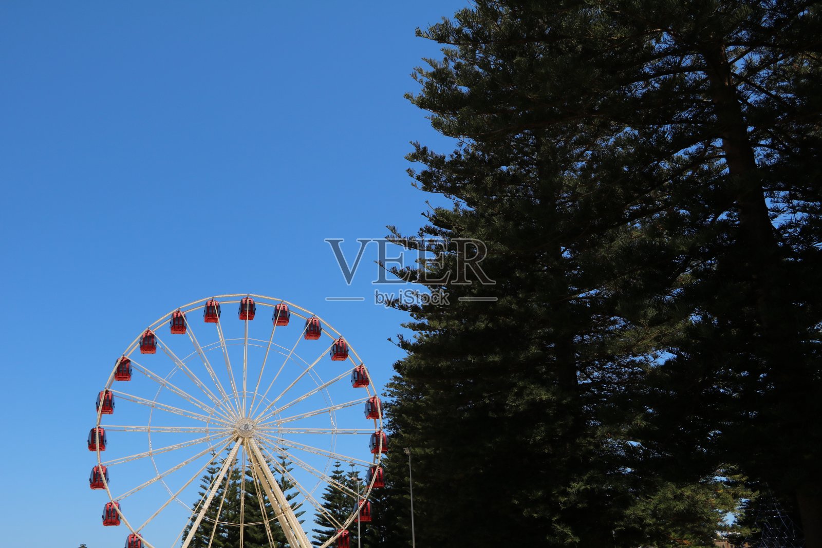 澳大利亚西部弗里曼特尔的摩天轮照片摄影图片