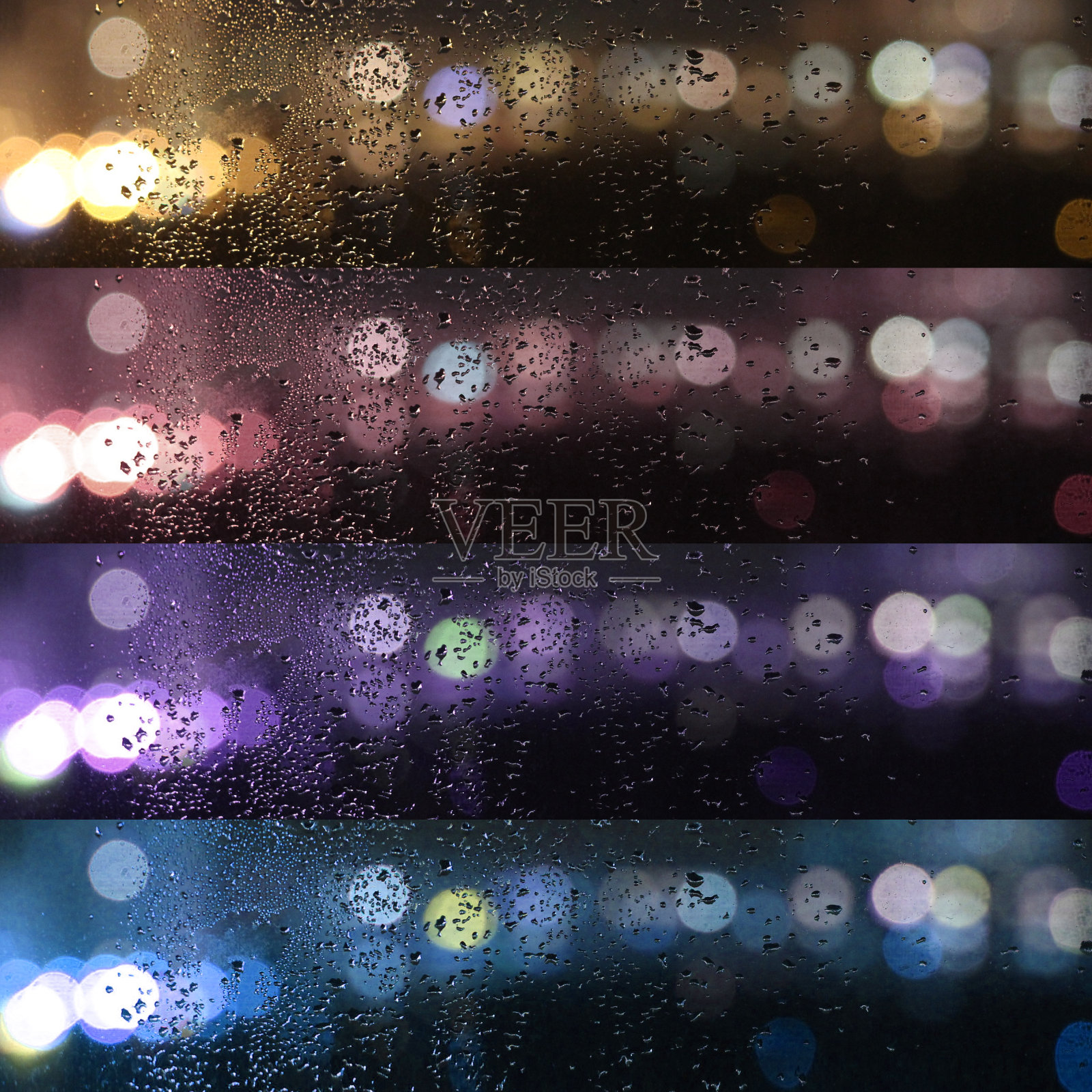 抽象的路灯照片摄影图片