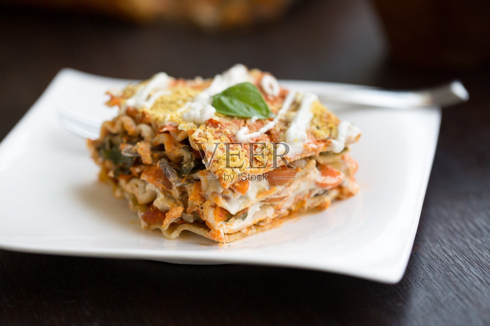 素食蔬菜千层面照片摄影图片