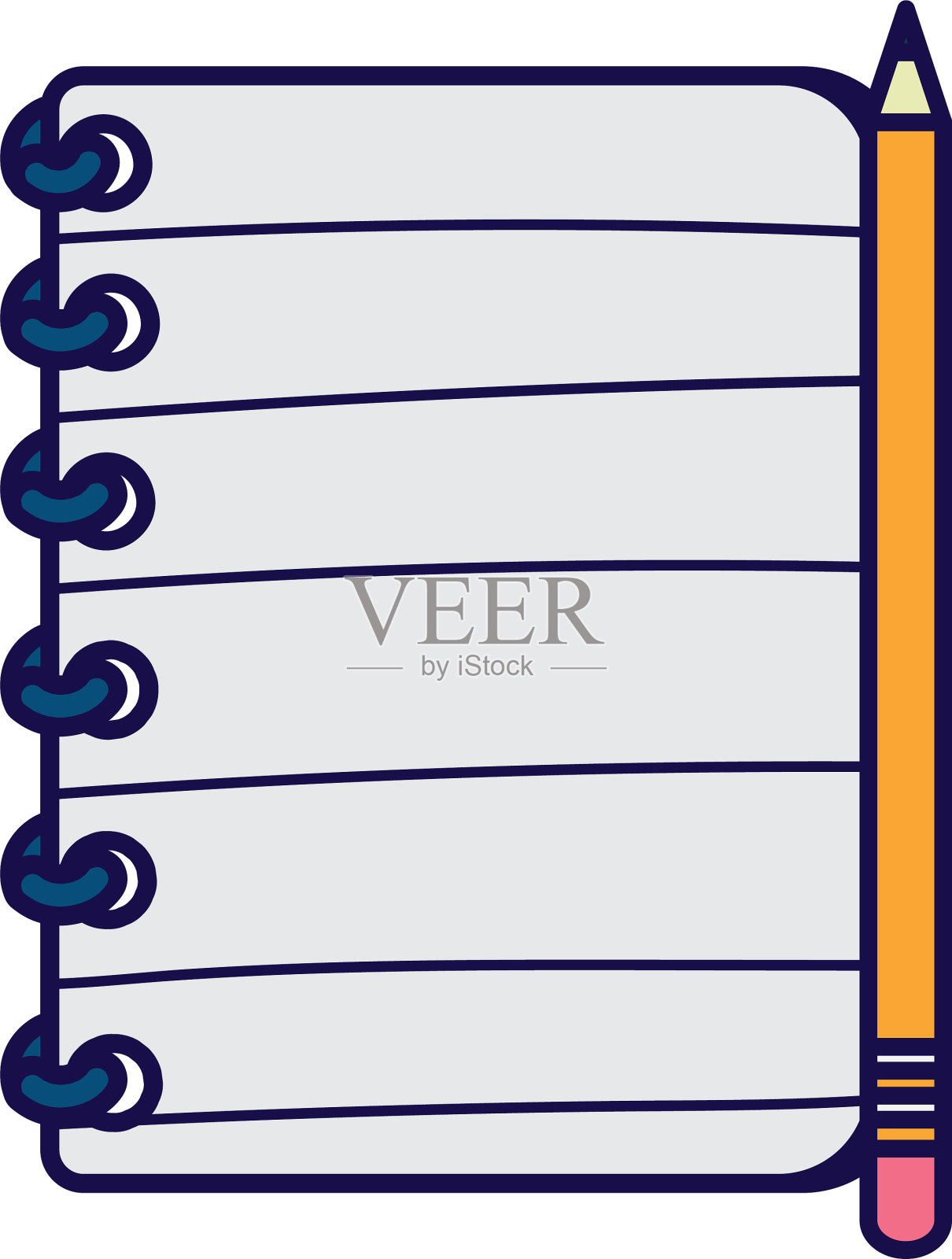 回到学校，教育铅笔，书本用品设计元素图片