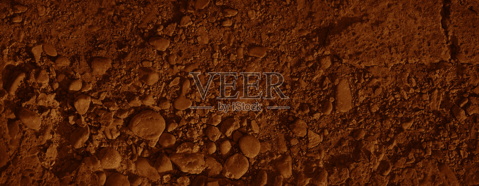 红色橙色垃圾背景。健美的混凝土结构。照片摄影图片