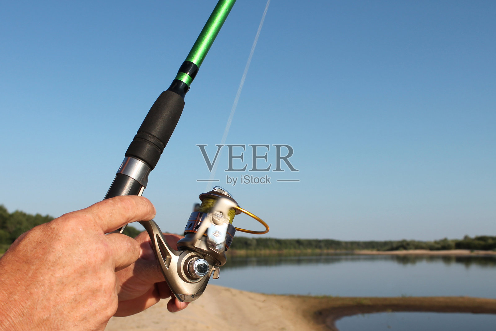 手持旋转特写照片摄影图片