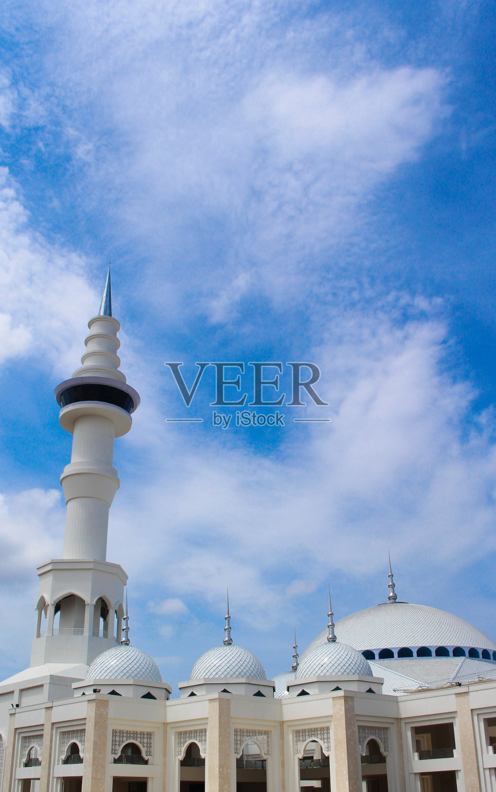 巴淡岛苏丹马哈茂德·里亚亚特·西亚清真寺照片摄影图片