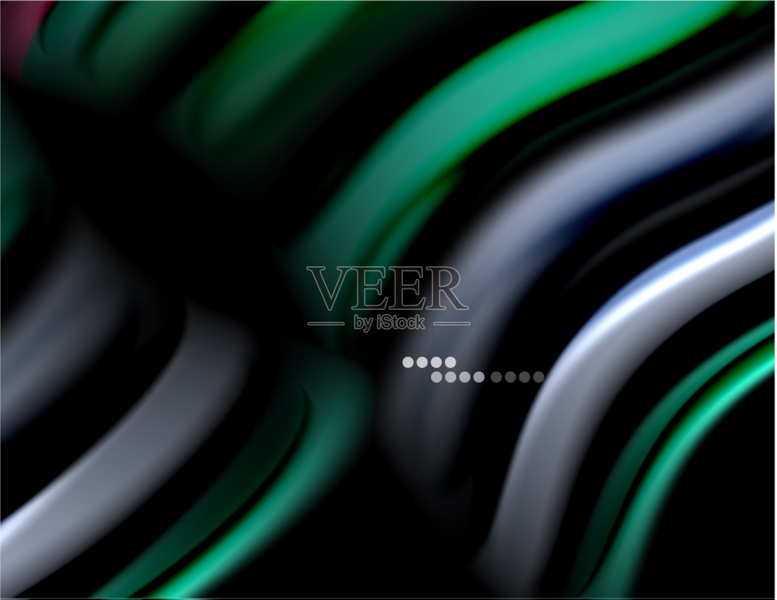 丝绸光滑的线条上的黑色液体液体的颜色插画图片素材