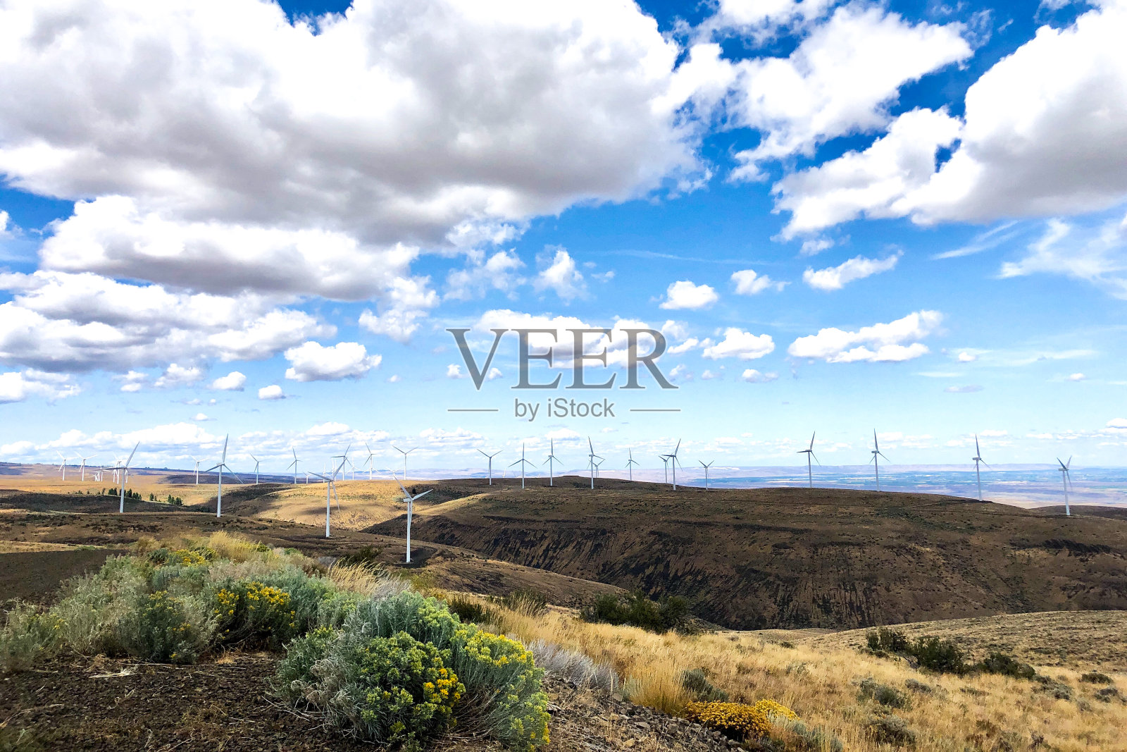 风力涡轮机照片摄影图片