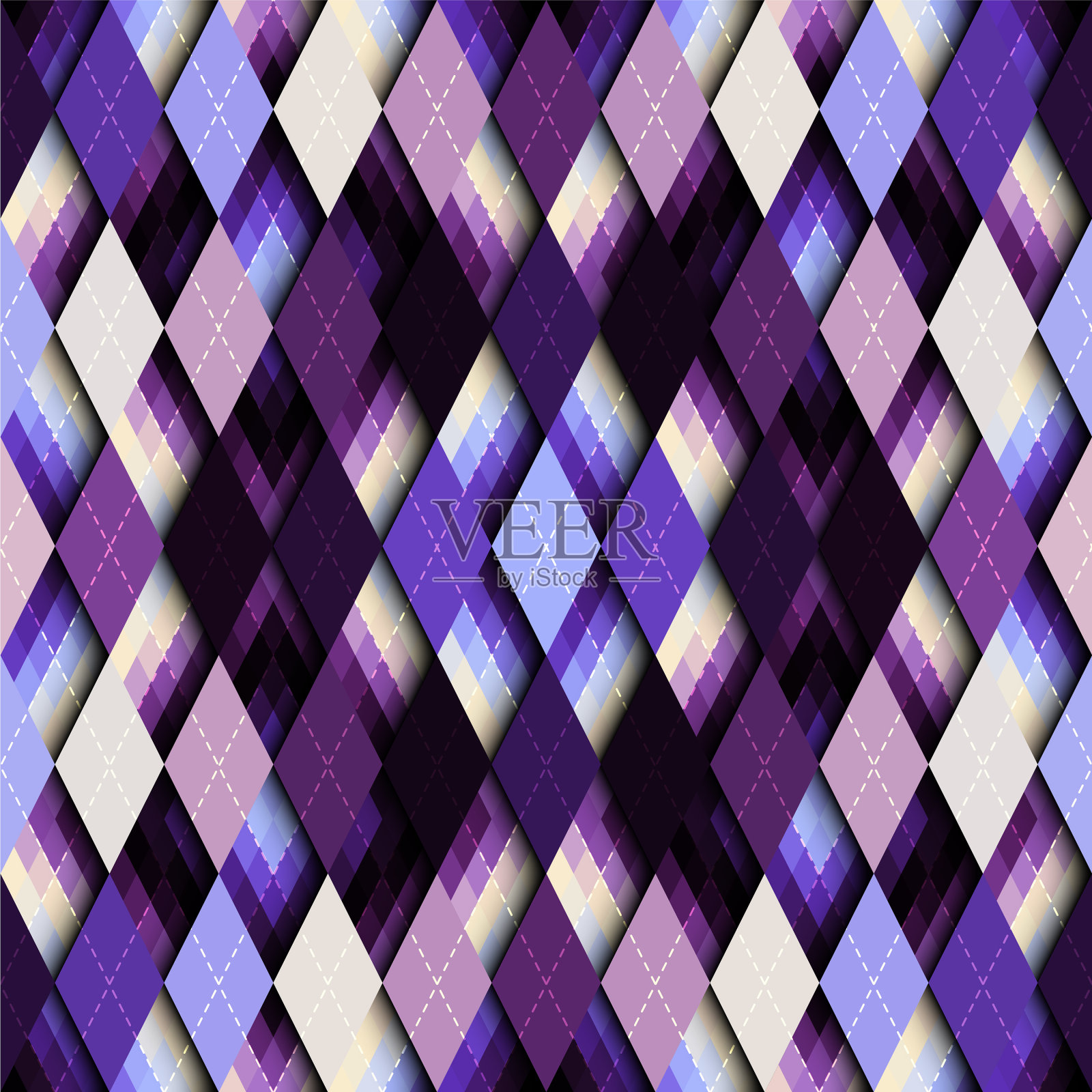 菱形无缝图案背景图案插画图片素材