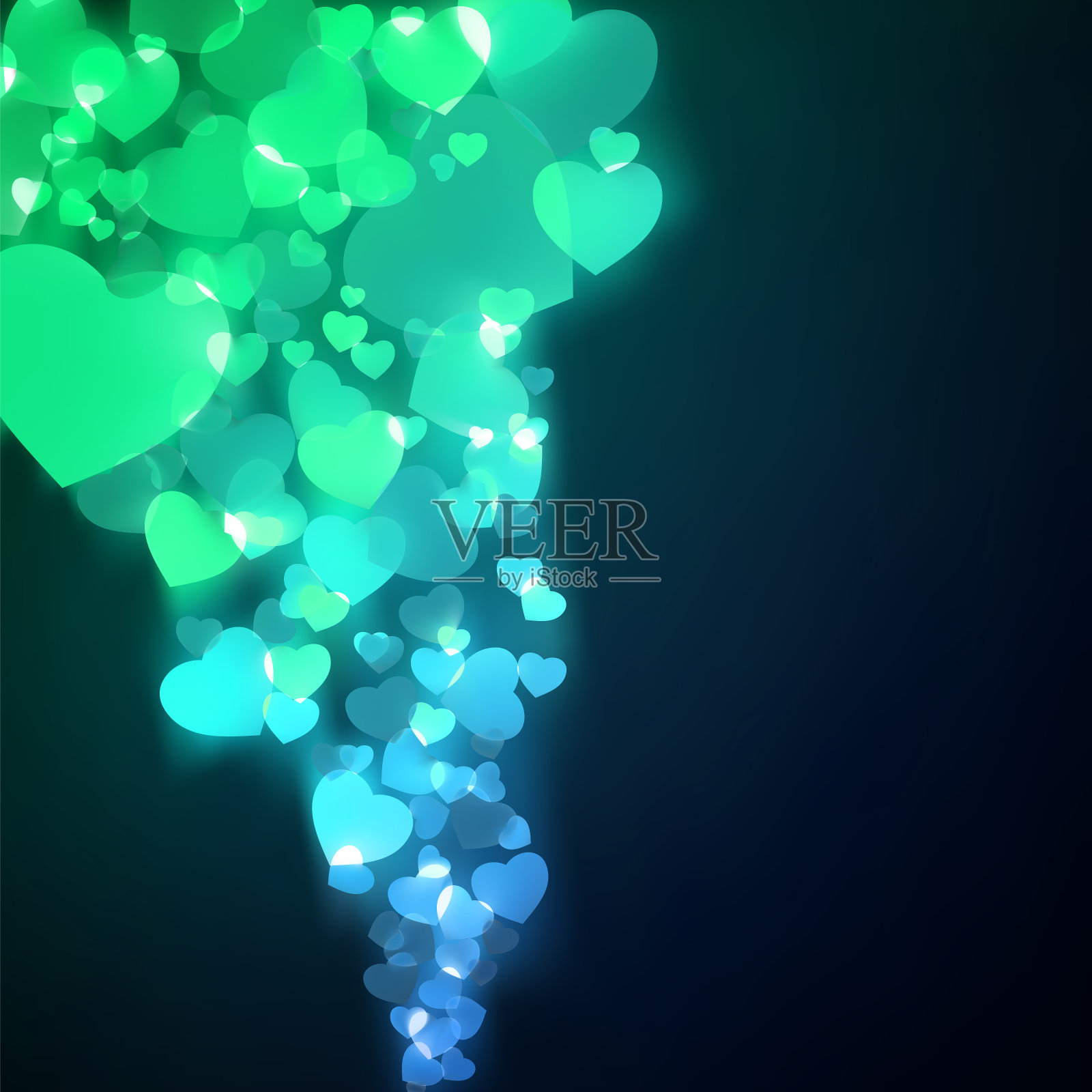 情人节或婚礼矢量插图。EPS 8插画图片素材