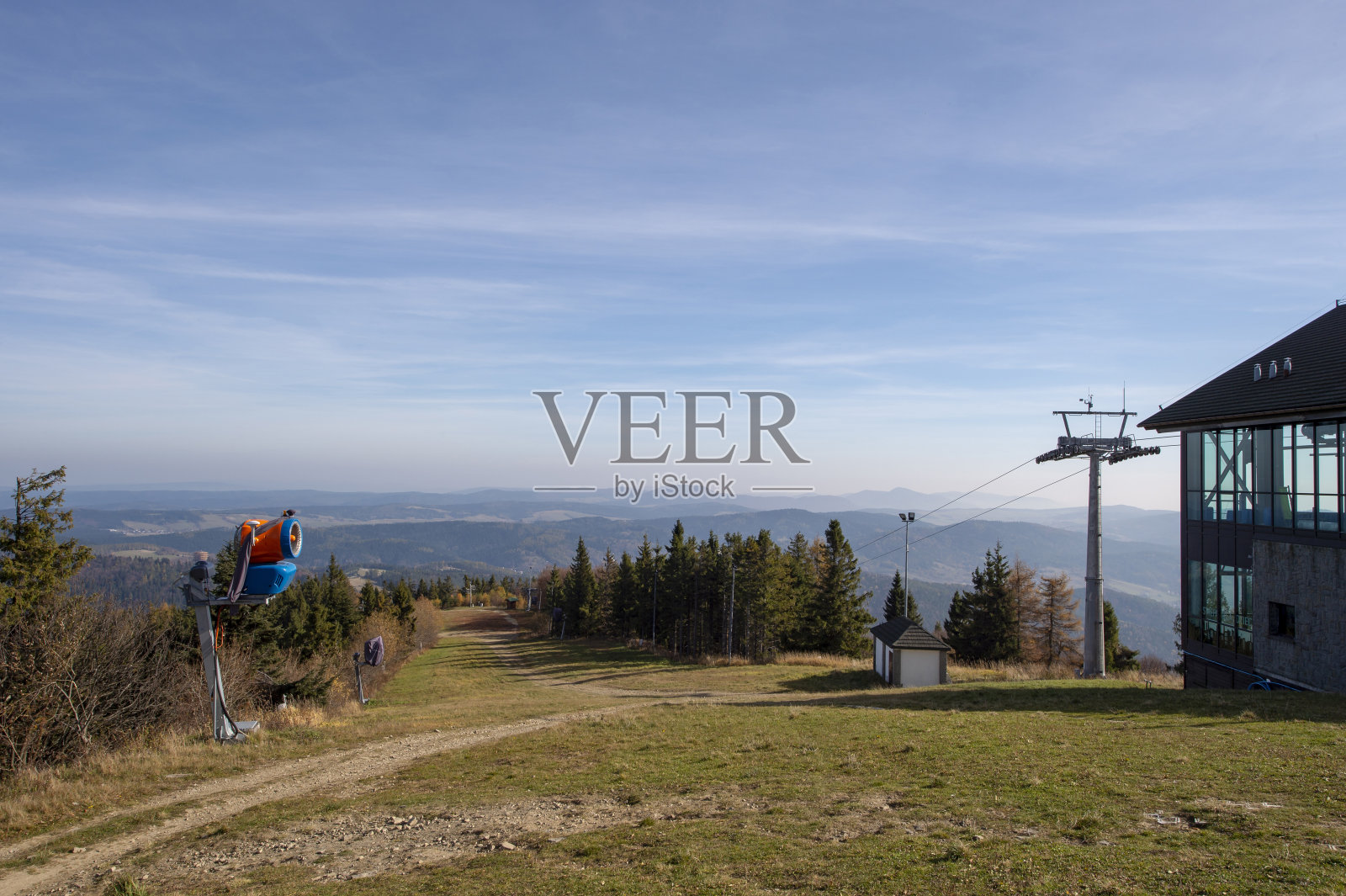 Jaworzyna Krynicka的缆车照片摄影图片