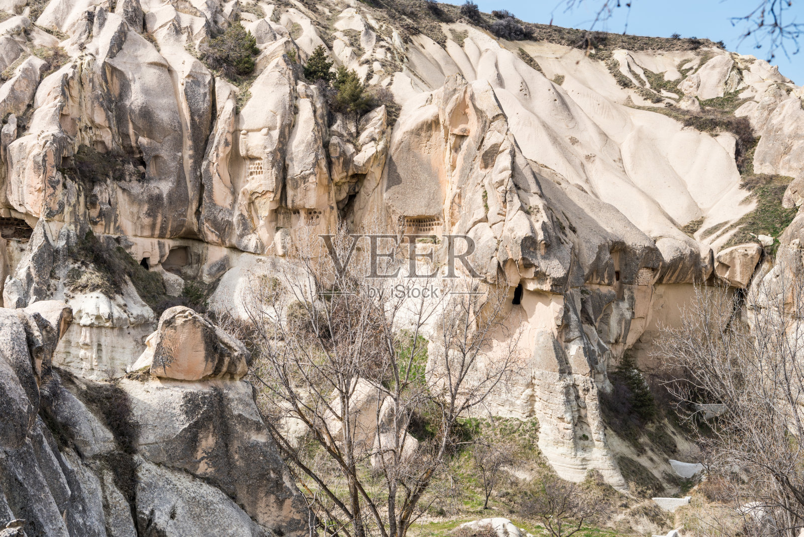 Goreme,卡帕多西亚,土耳其。照片摄影图片