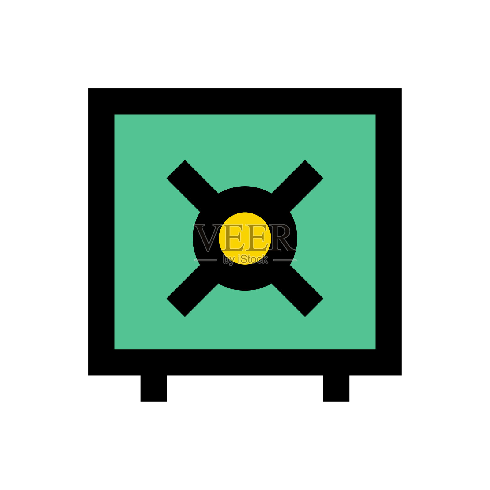 安全插画图片素材