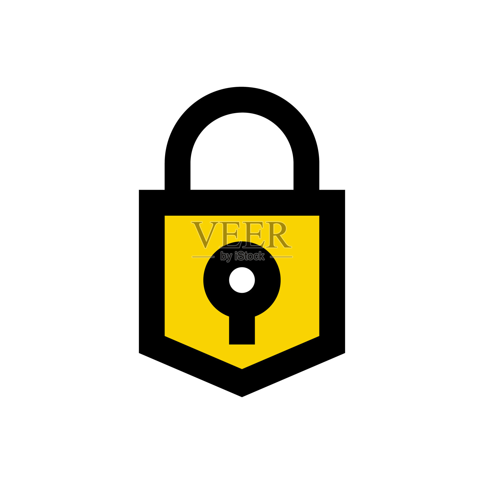 安全插画图片素材