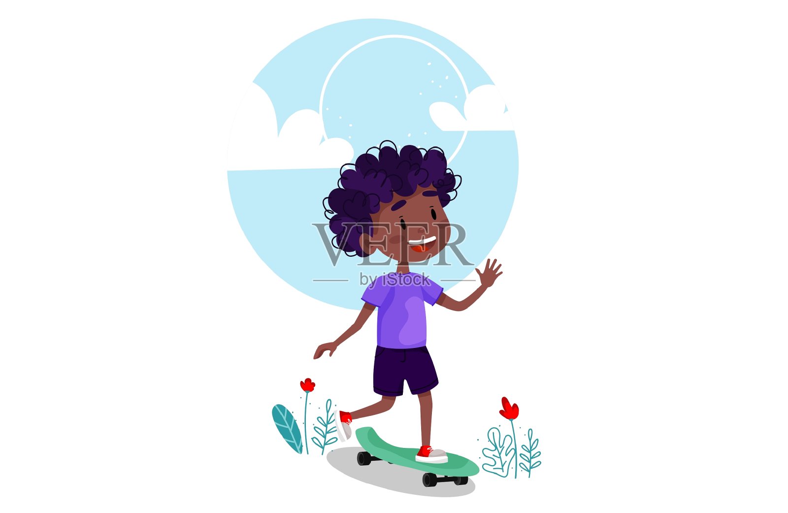 网络插画图片素材