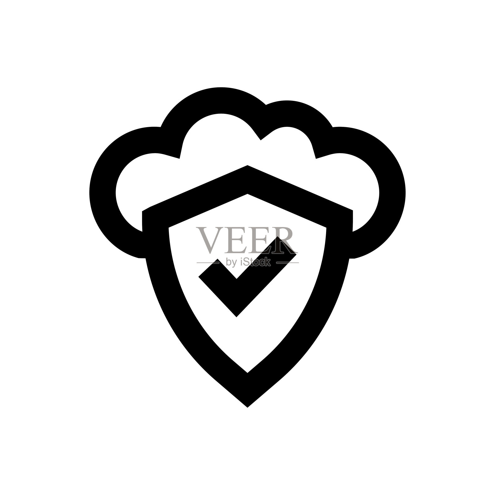 安全插画图片素材