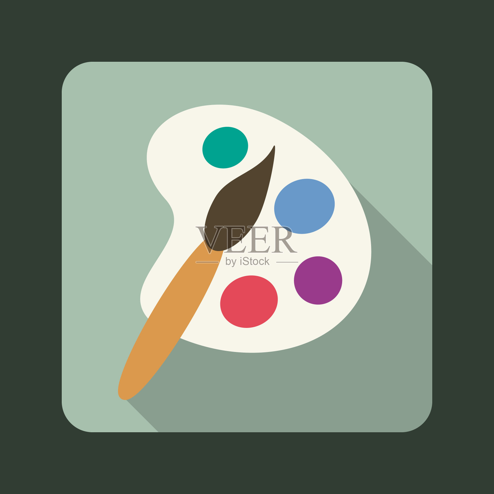 疼痛的标志符号插画图片素材