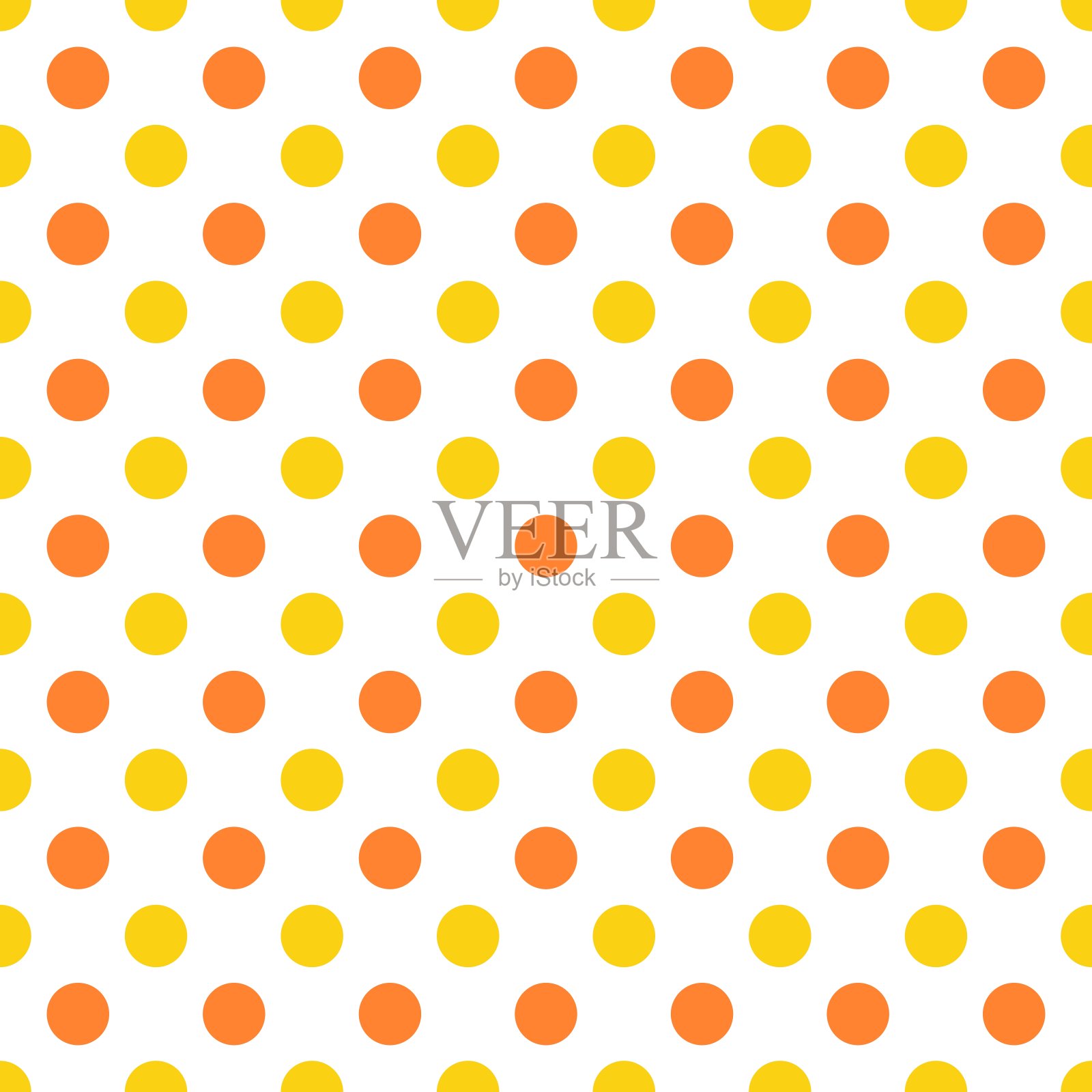 无缝的圆点花纹插画图片素材